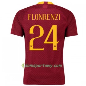 Koszulka AS Roma Florenzi 24 Domowe Koszulki Piłkarskie 2018-2019 Krótki Rękaw